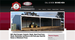 Desktop Screenshot of garagewholesalers.com.au