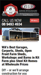 Mobile Screenshot of garagewholesalers.com.au